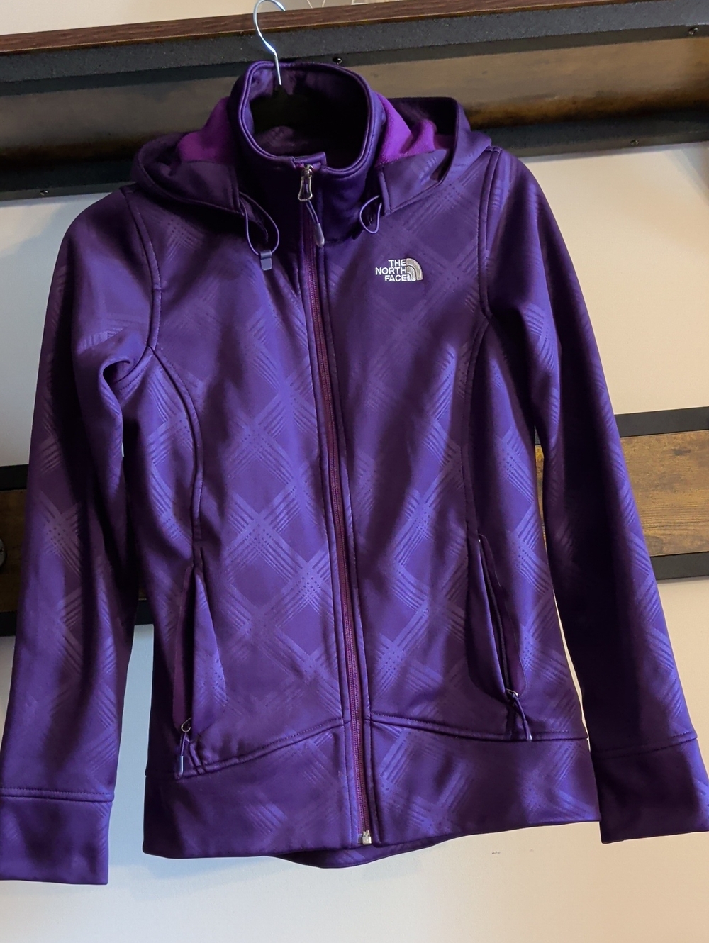 The North Face Women's Deep Purple Hooded Softshell Jacket